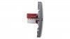 Simon Basic Gniazdo komputerowe podwójne 2xRJ45 kat.5e stal inox BMF52.02/21